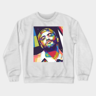 Joyner Lucas Colorful with Background Crewneck Sweatshirt